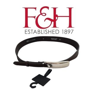 FULLUM & HOLT Genuine LEATHER Brown Belt